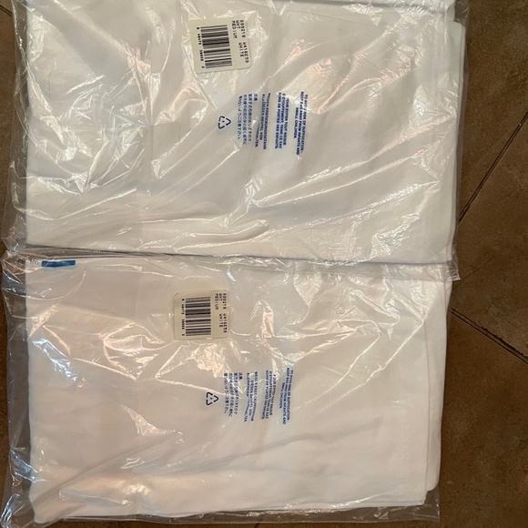 2 Lands End Ladies White Cotton Pima Lisle Turtlenecks,  Medium, Regular, NWT - Picture 3 of 12